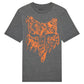 Fox Youth Image Print HD Short Sleeve Tee - XL - Heather Dark Grey - Image 1