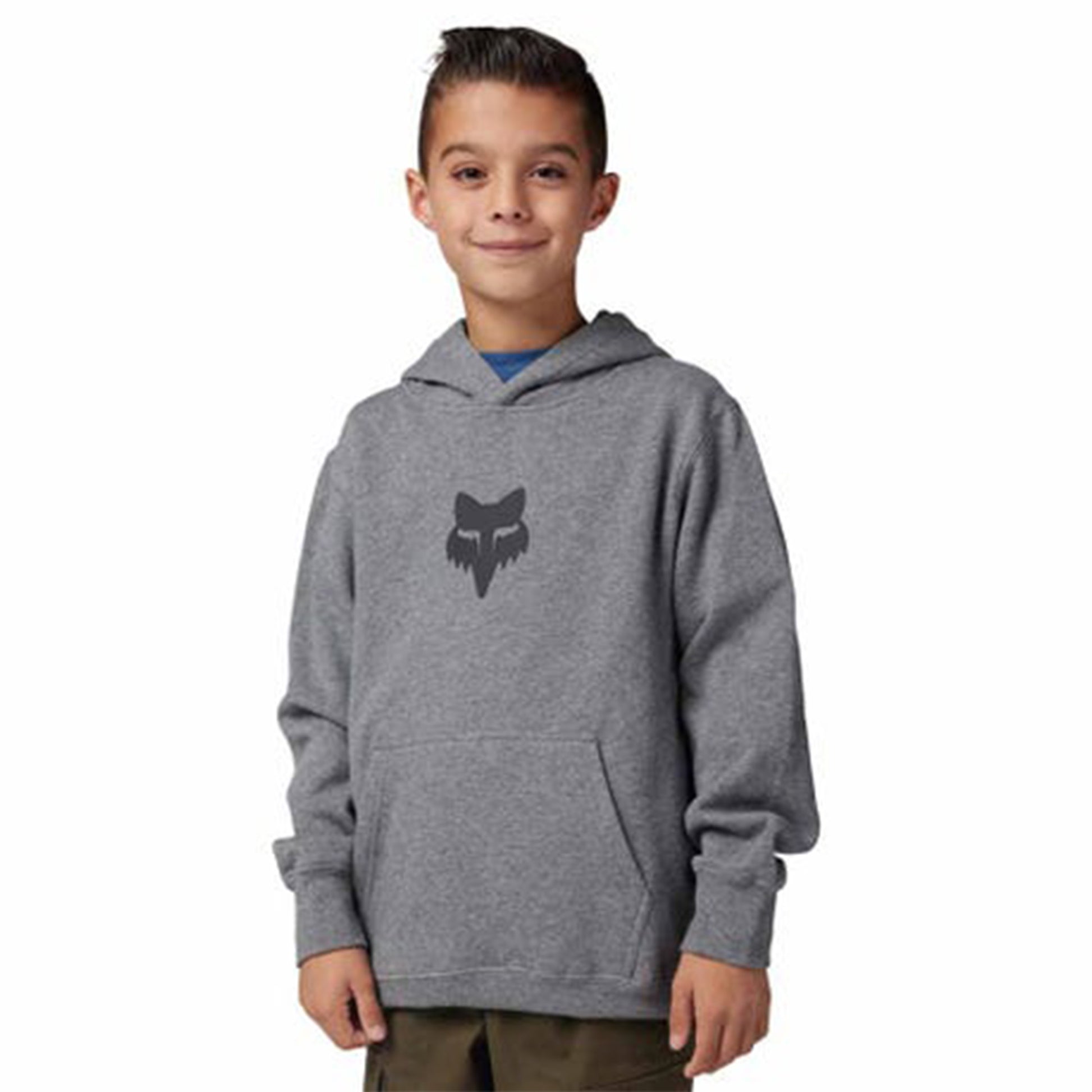 Fox Youth Legacy Pullover Fleece - XL - Heather Graphite - Image 1
