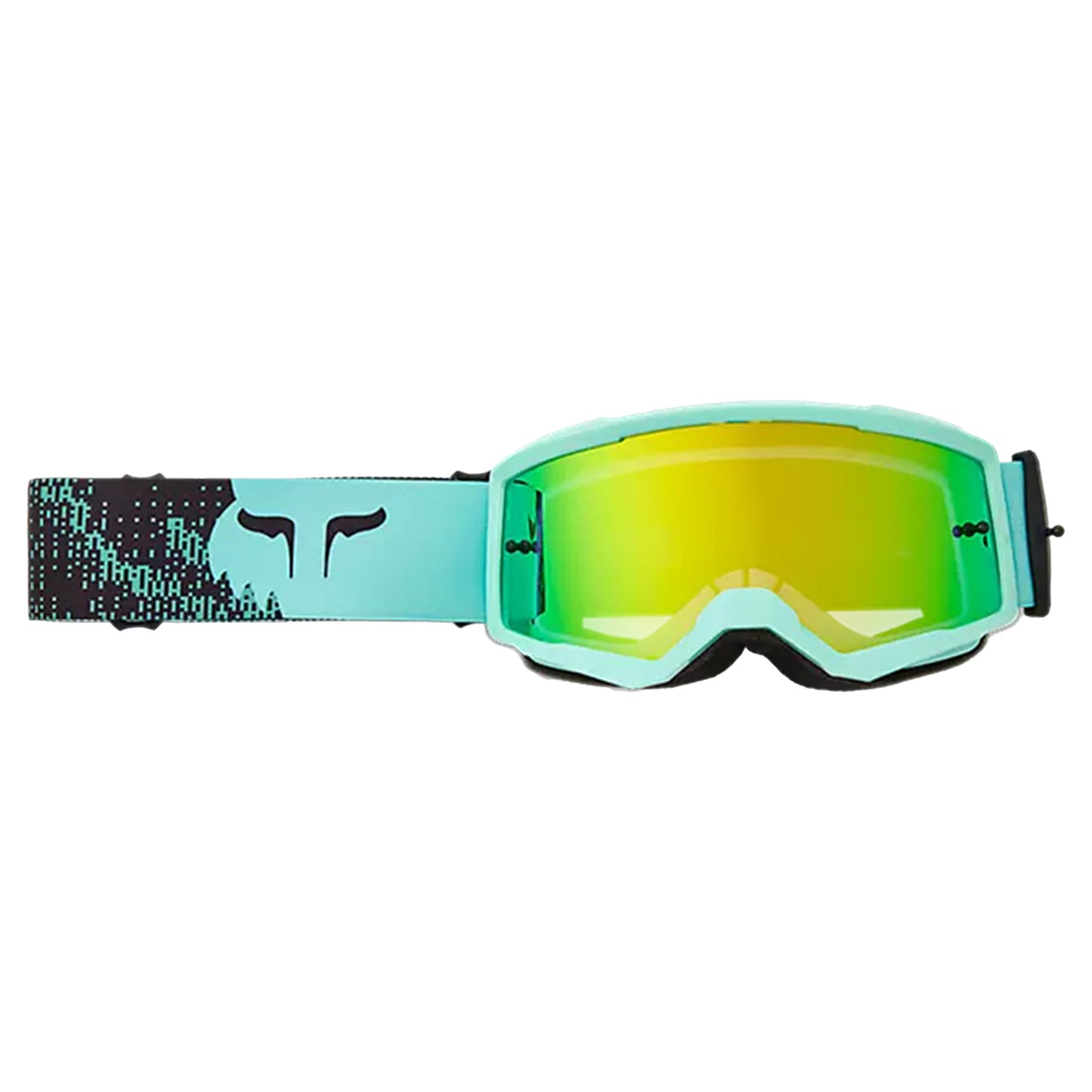 FOX Youth Main Kairos Spark Goggles - One Size Fits Most - Turquoise - Spark Mirror Lens - Image 1