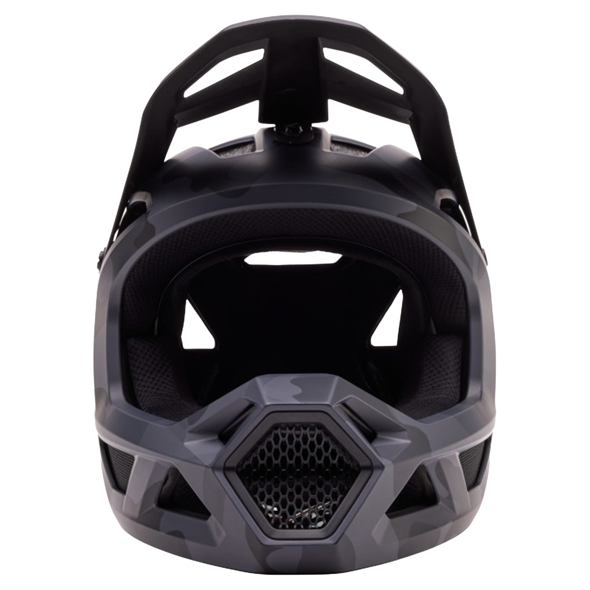 Fox Youth Rampage Camo Helmet - M - Black Camo - Image 3