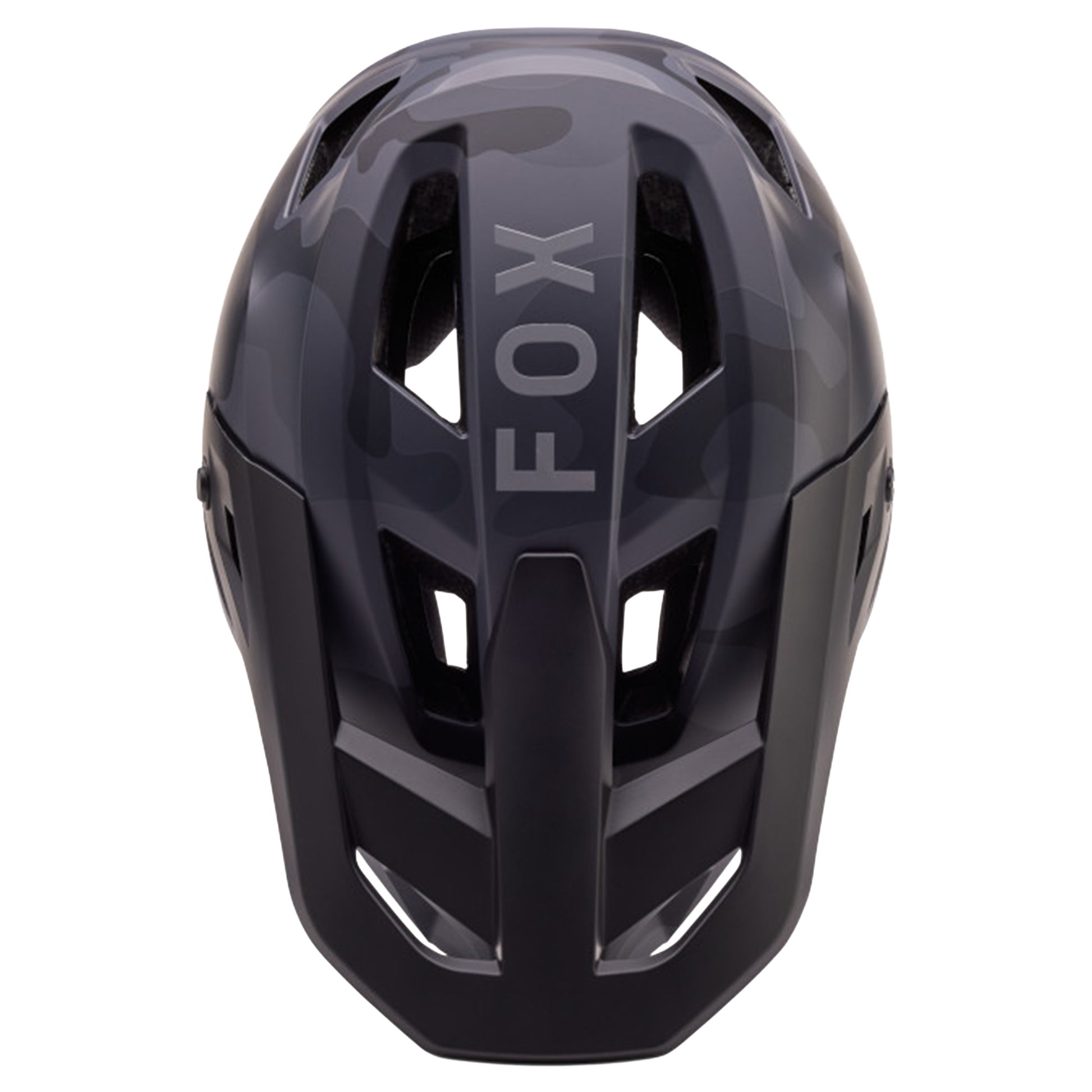 Fox Youth Rampage Camo Helmet - M - Black Camo - Image 4