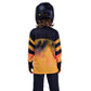 FOX Youth Ranger Long Sleeve Kairos Jersey - L - Tangerine - Image 6