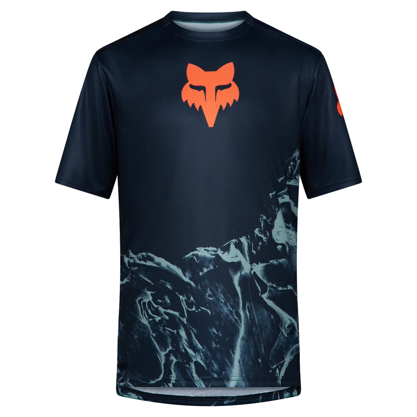 Fox Youth Ranger Short Sleeve Jersey - M - Image Feel Arctic Blue - Image 1
