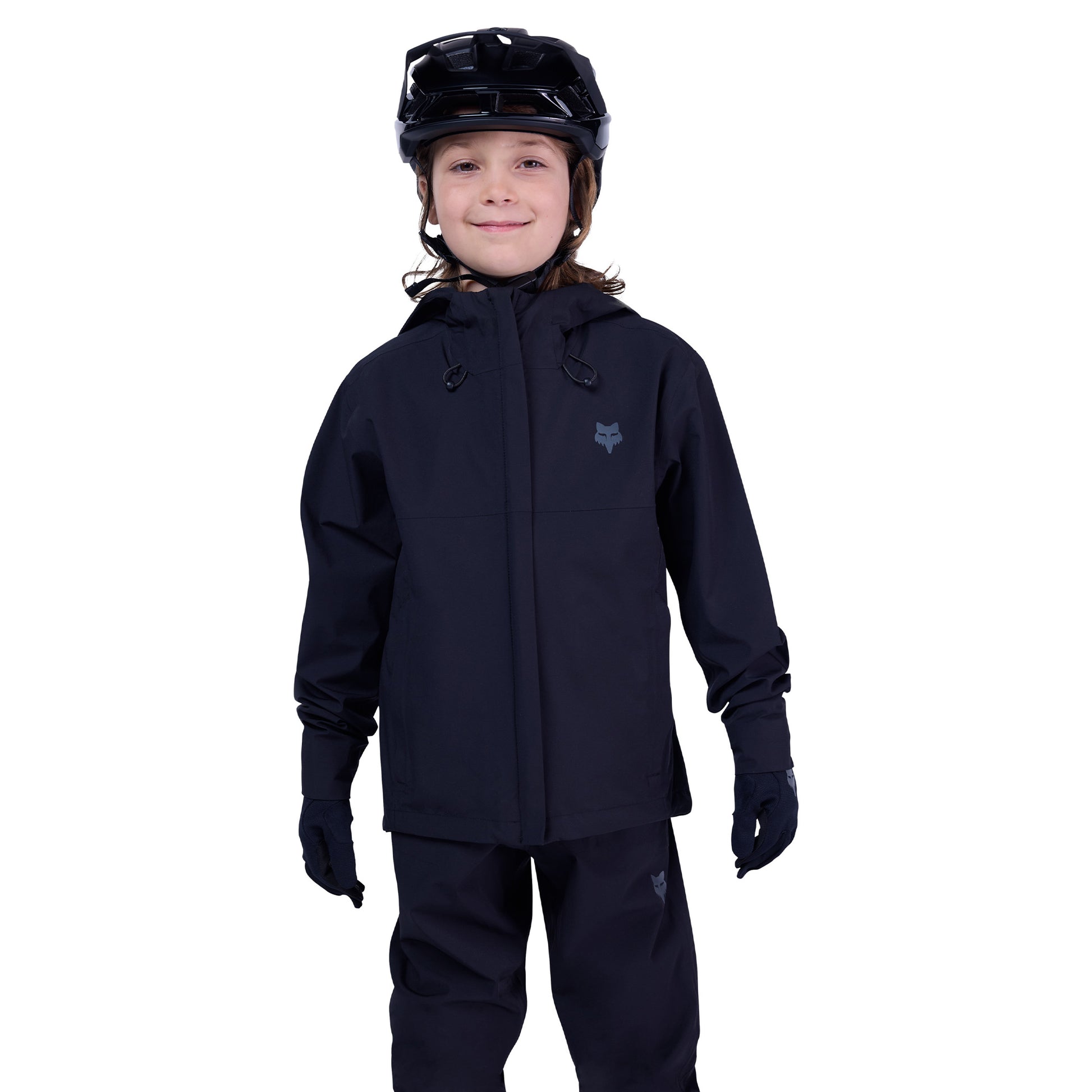 FOX Youth Water Jacket - 28 - Black - Image 3