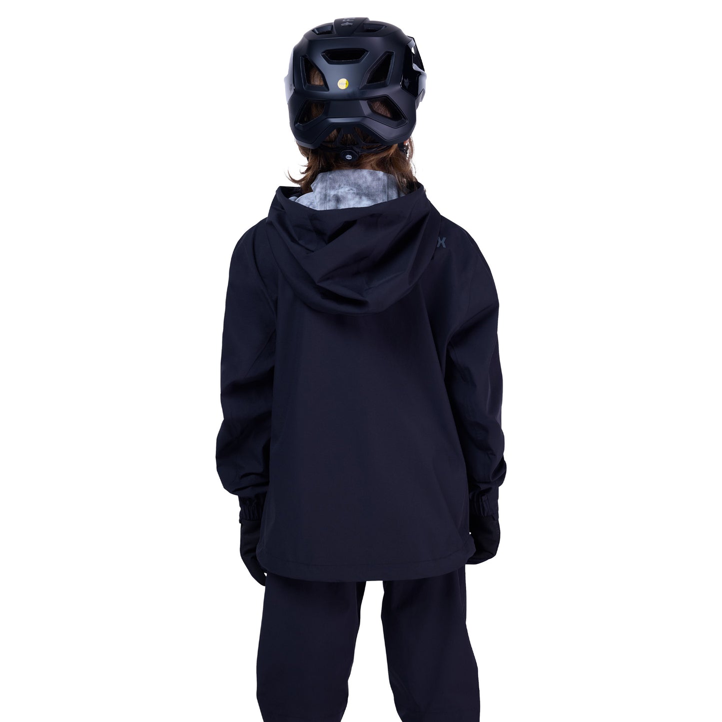 FOX Youth Water Jacket - 28 - Black - Image 4