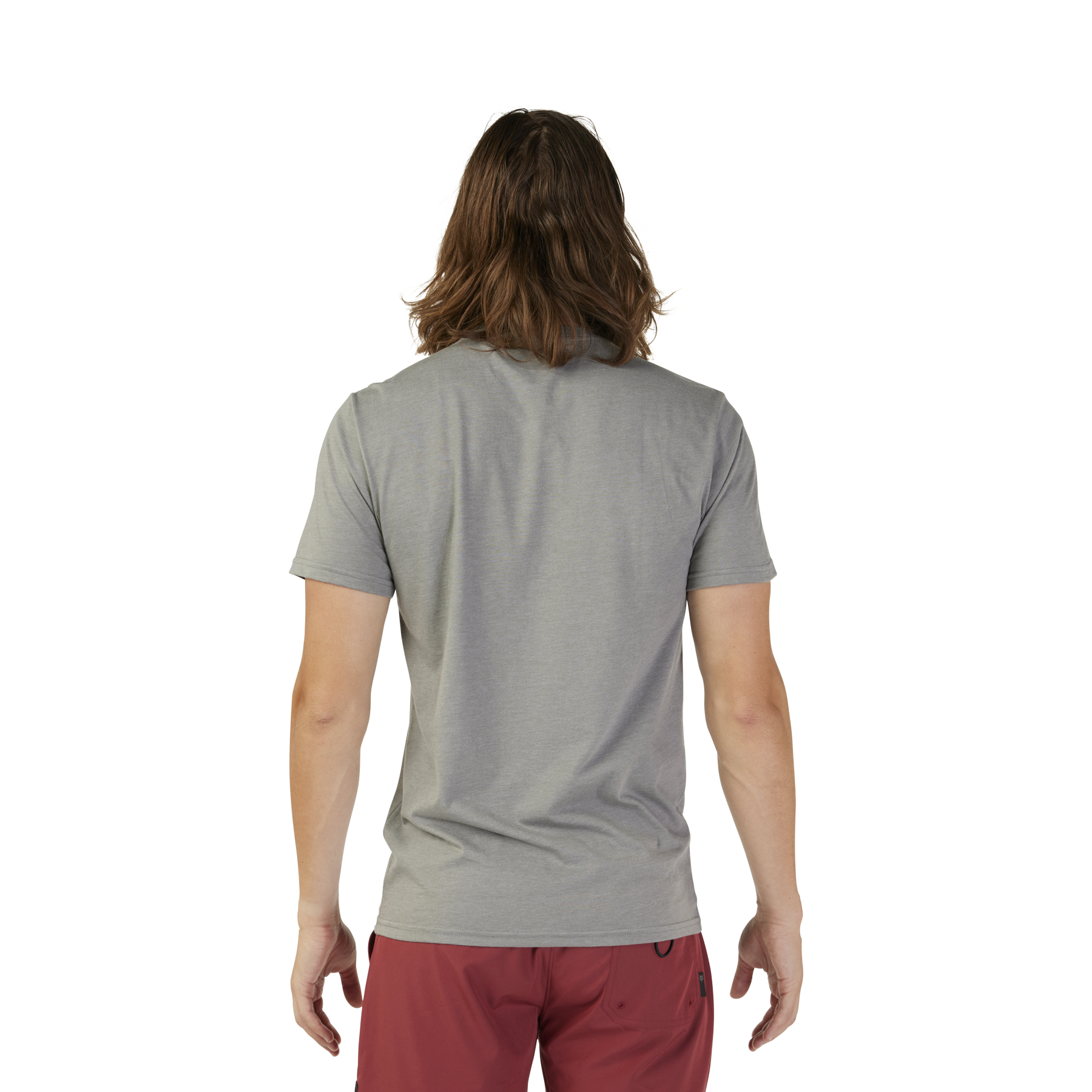 Fox Absolute Premium Short Sleeve Tee - L - Heather Graphite - Image 3