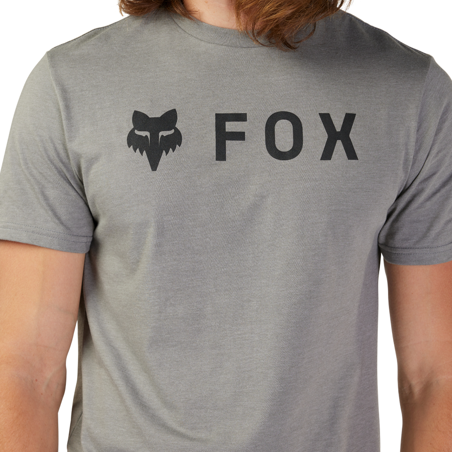 Fox Absolute Premium Short Sleeve Tee - S - Heather Graphite - Image 4