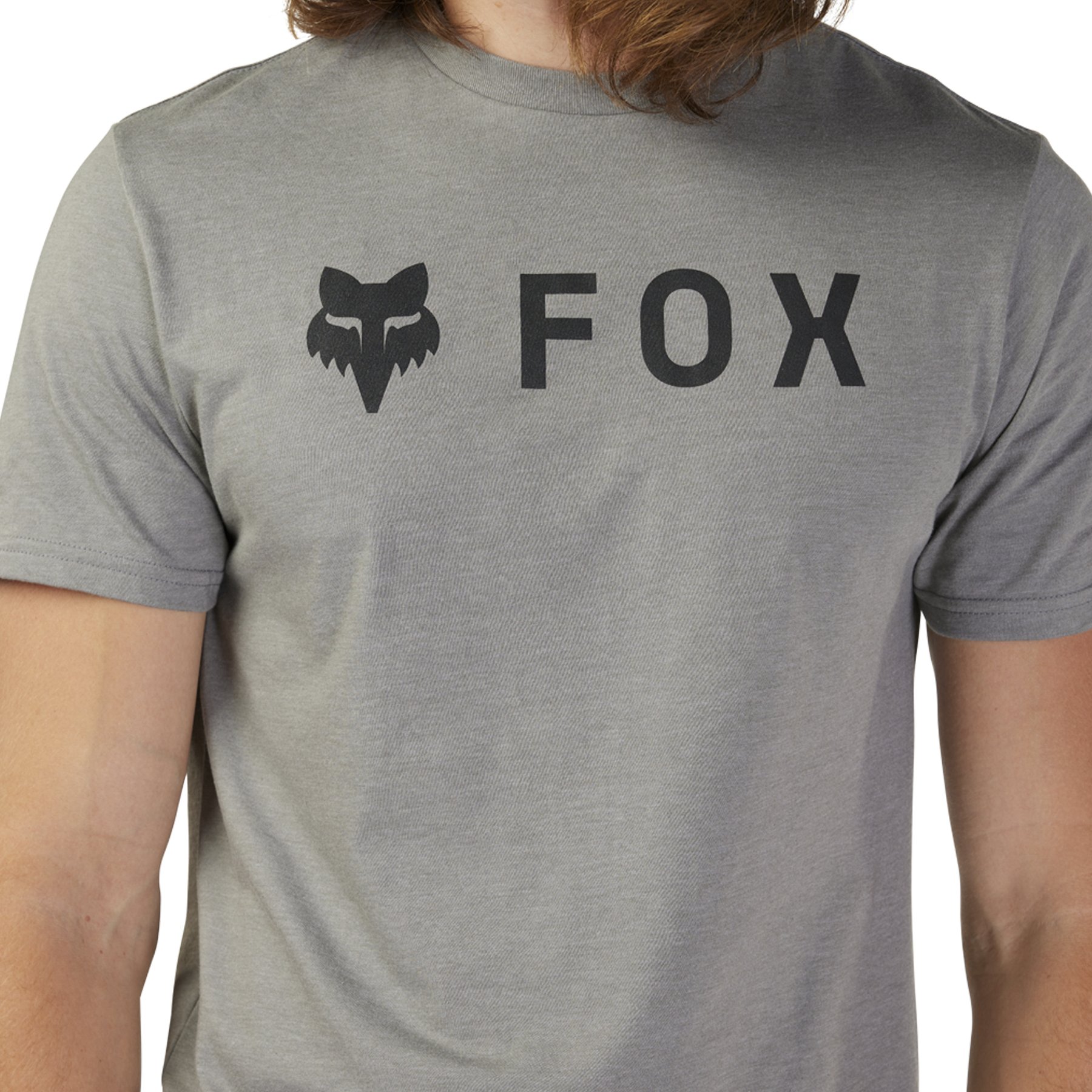 Fox Absolute Premium Short Sleeve Tee - S - Heather Graphite - Image 4