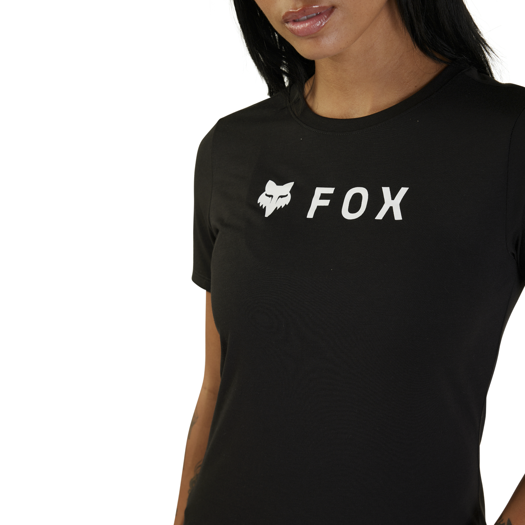 Fox Absolute Women's Short Sleeve Tech Tee - Women's XL - Black - Image 4