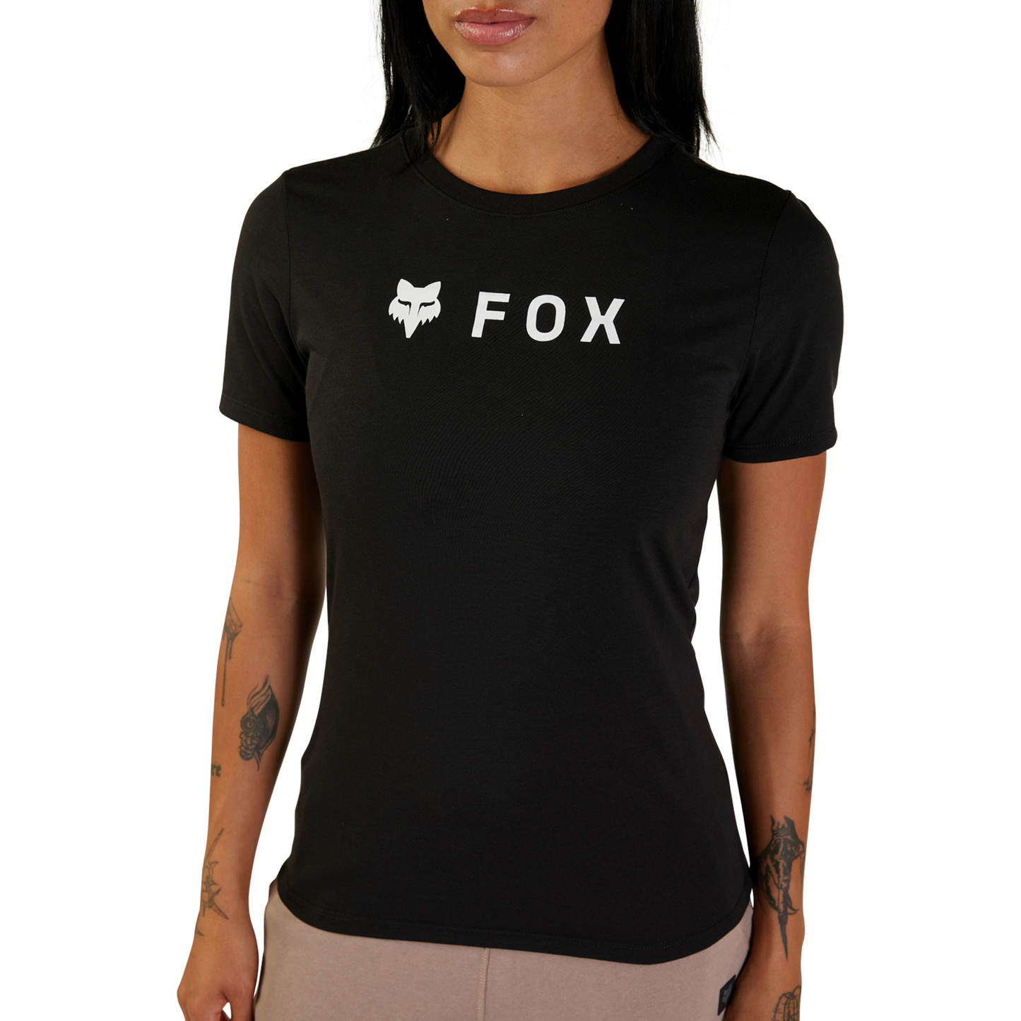 Fox Absolute Women's Short Sleeve Tech Tee - Women's XL - Black - Image 5