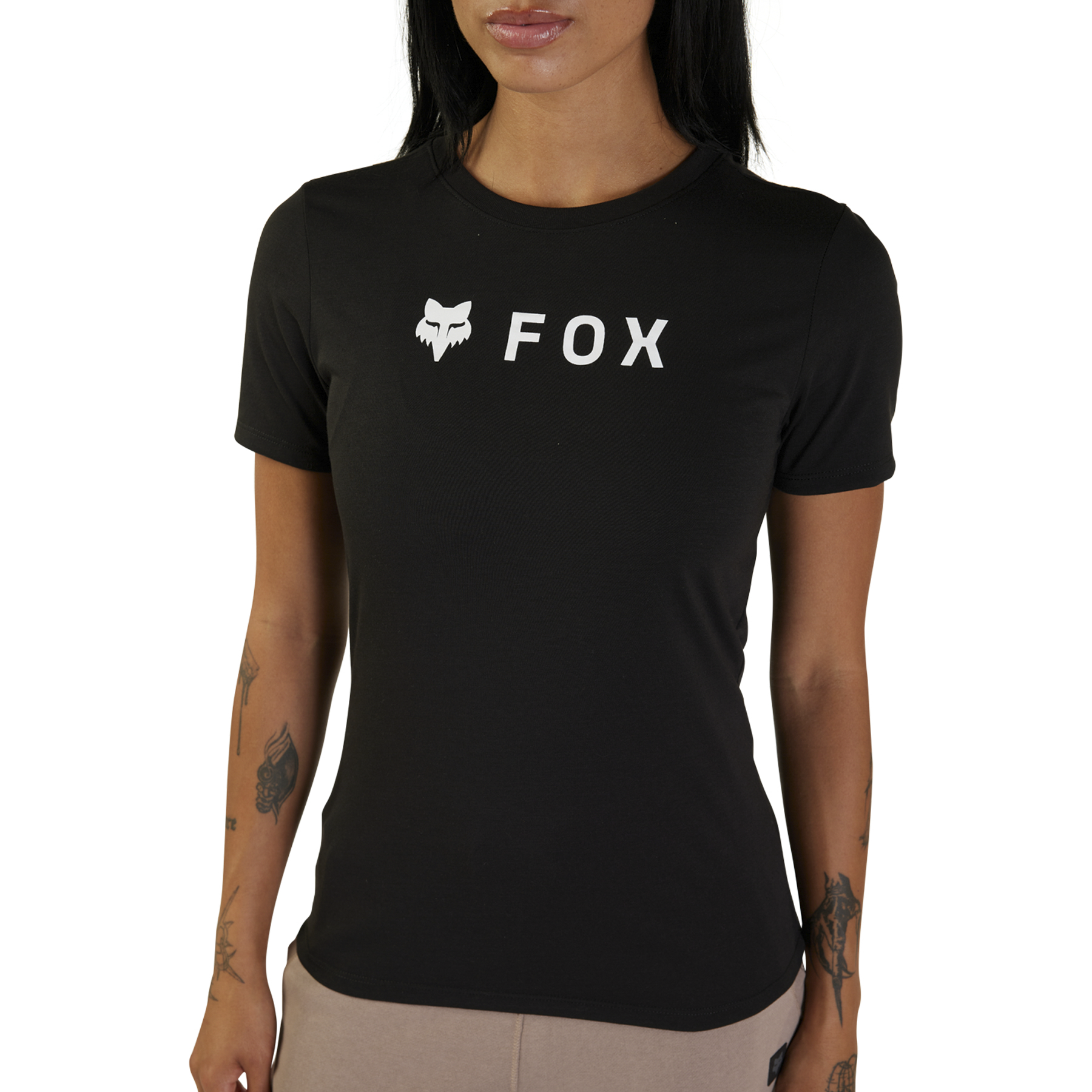 Fox Absolute Women's Short Sleeve Tech Tee - Women's XL - Black - Image 5