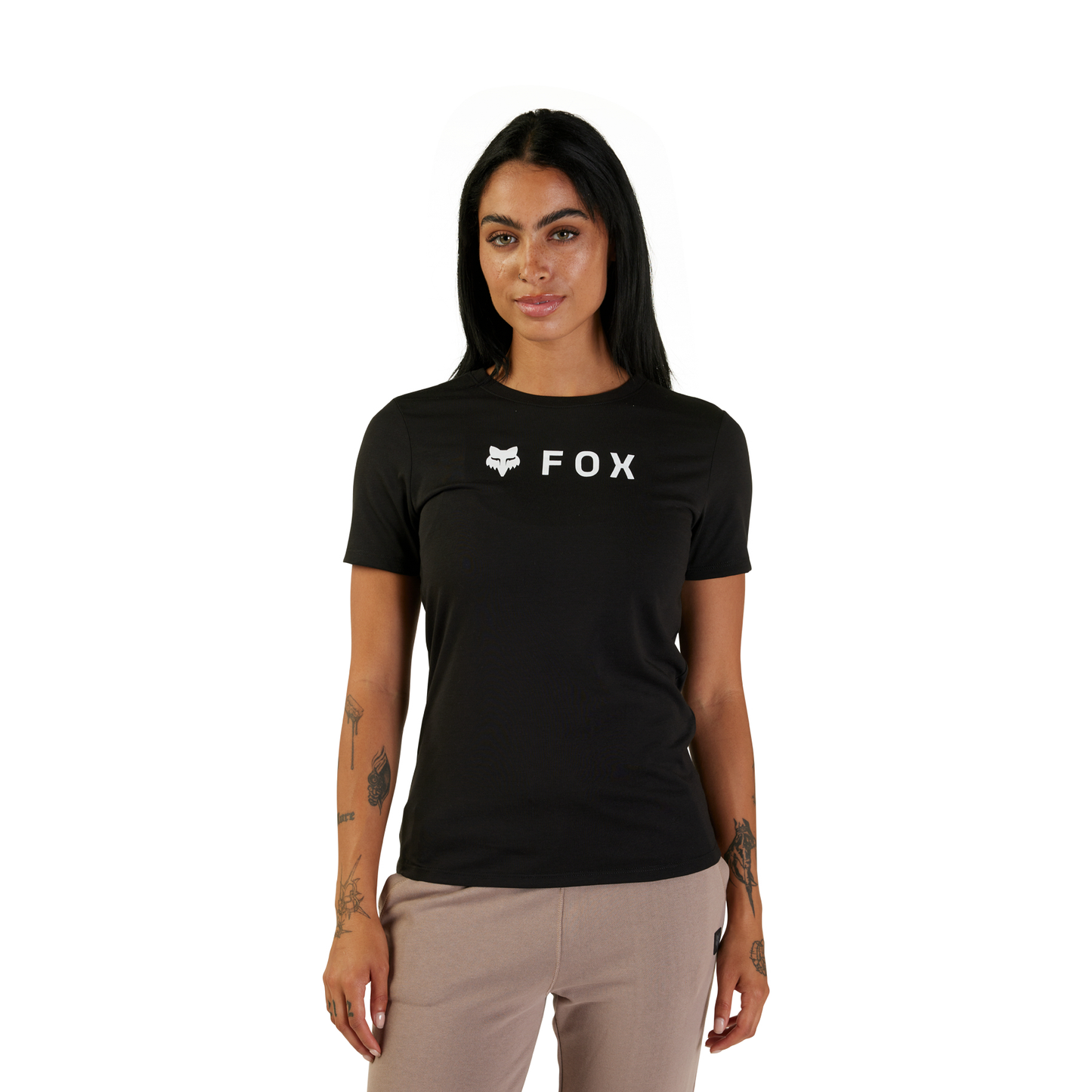 Fox Absolute Women's Short Sleeve Tech Tee - Women's XS - Black - Image 2
