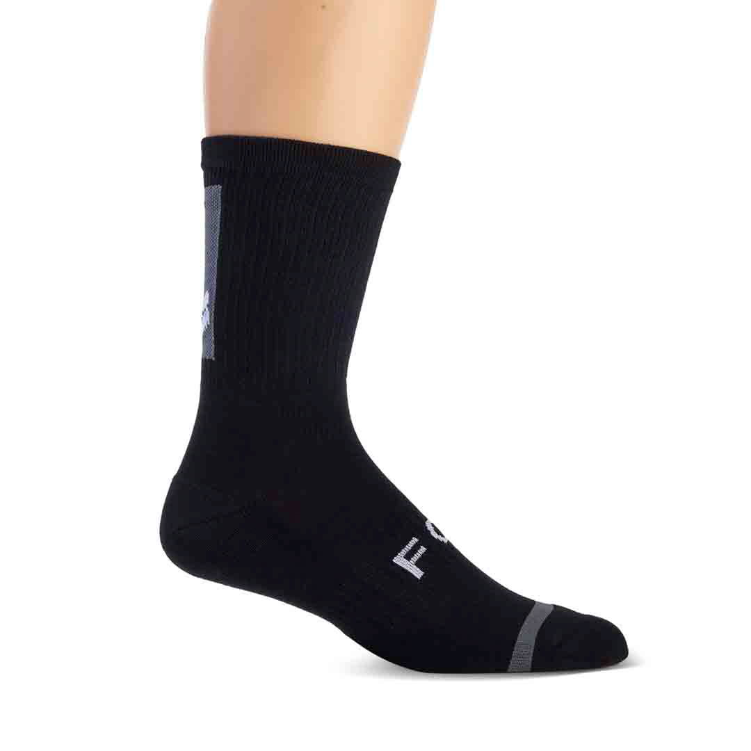 Fox Defend 8 Inch Socks - L-XL - Black - Image 1
