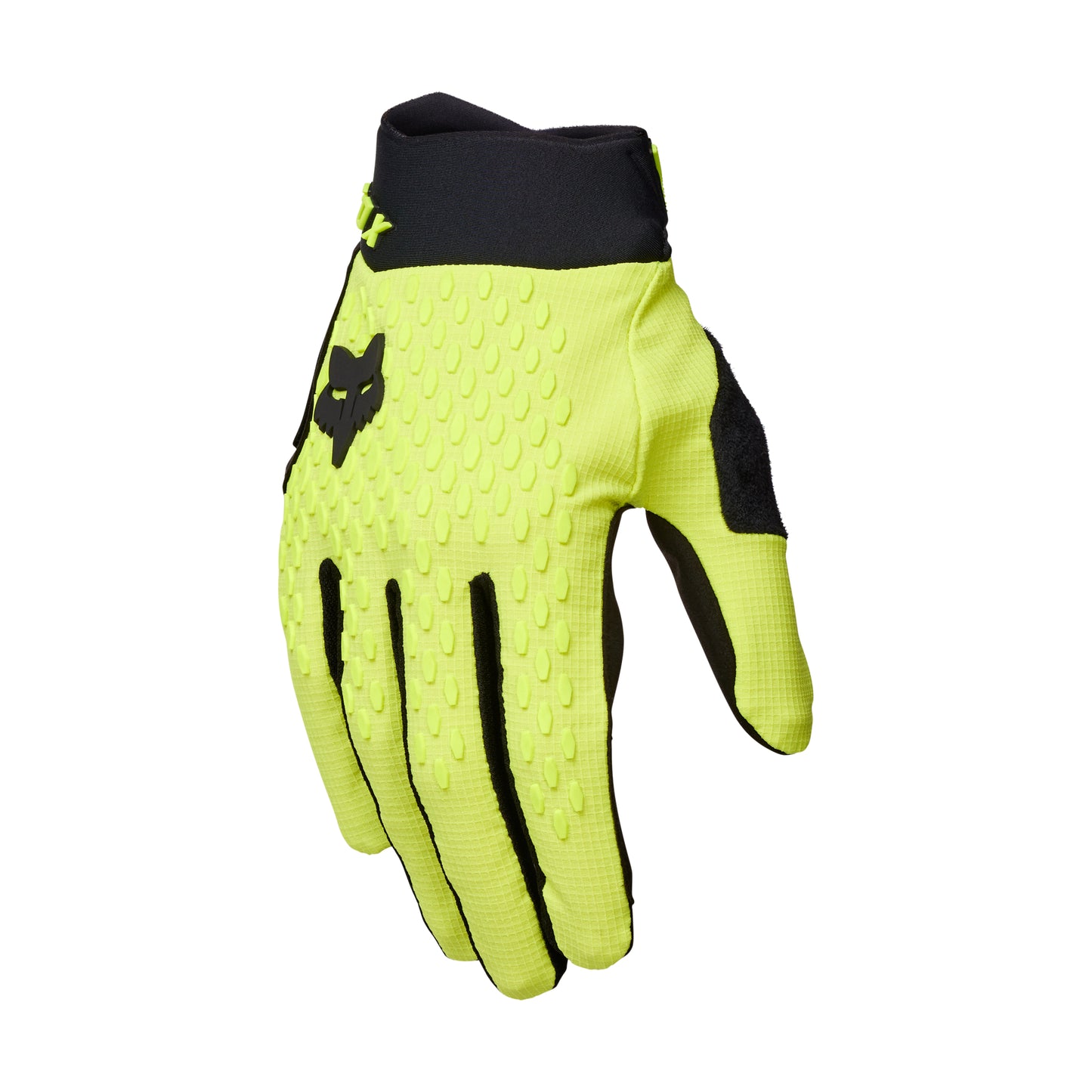 Fox Defend Gloves - L - Flo Yellow - Image 1