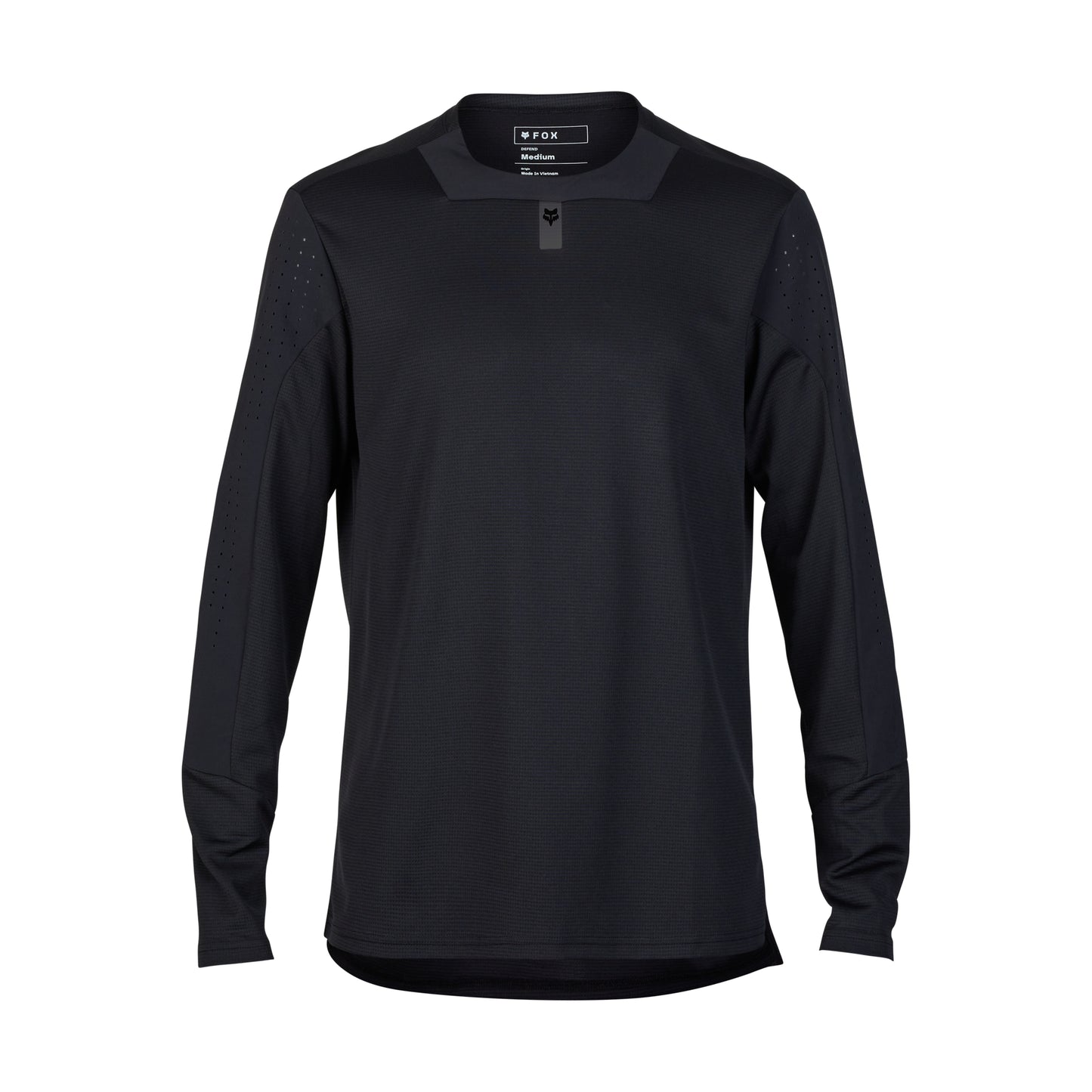 Fox Defend Long Sleeve Jersey - L - Black - Image 1