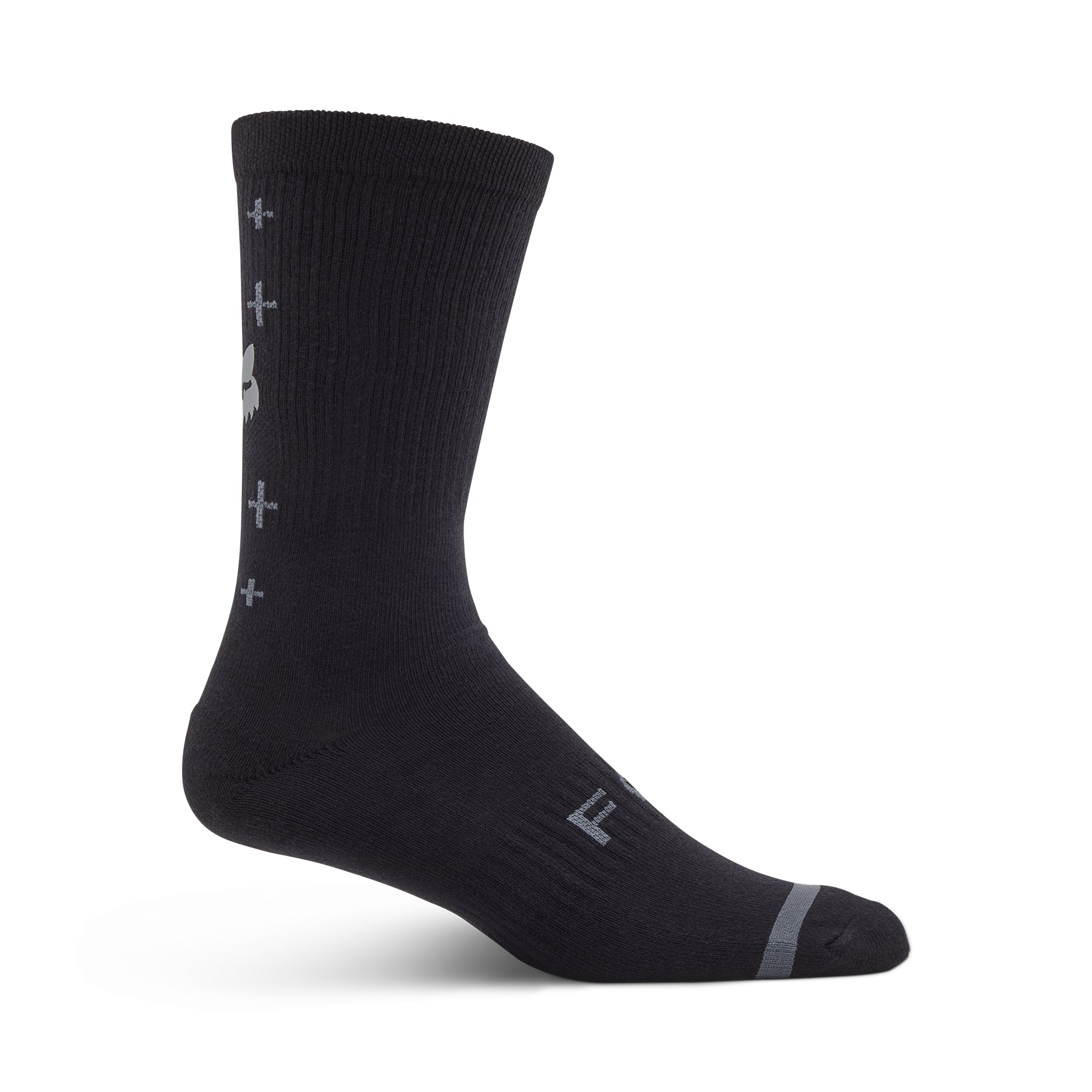 Fox Defend Lunar 8 Inch Socks - L-XL - Black - Image 1