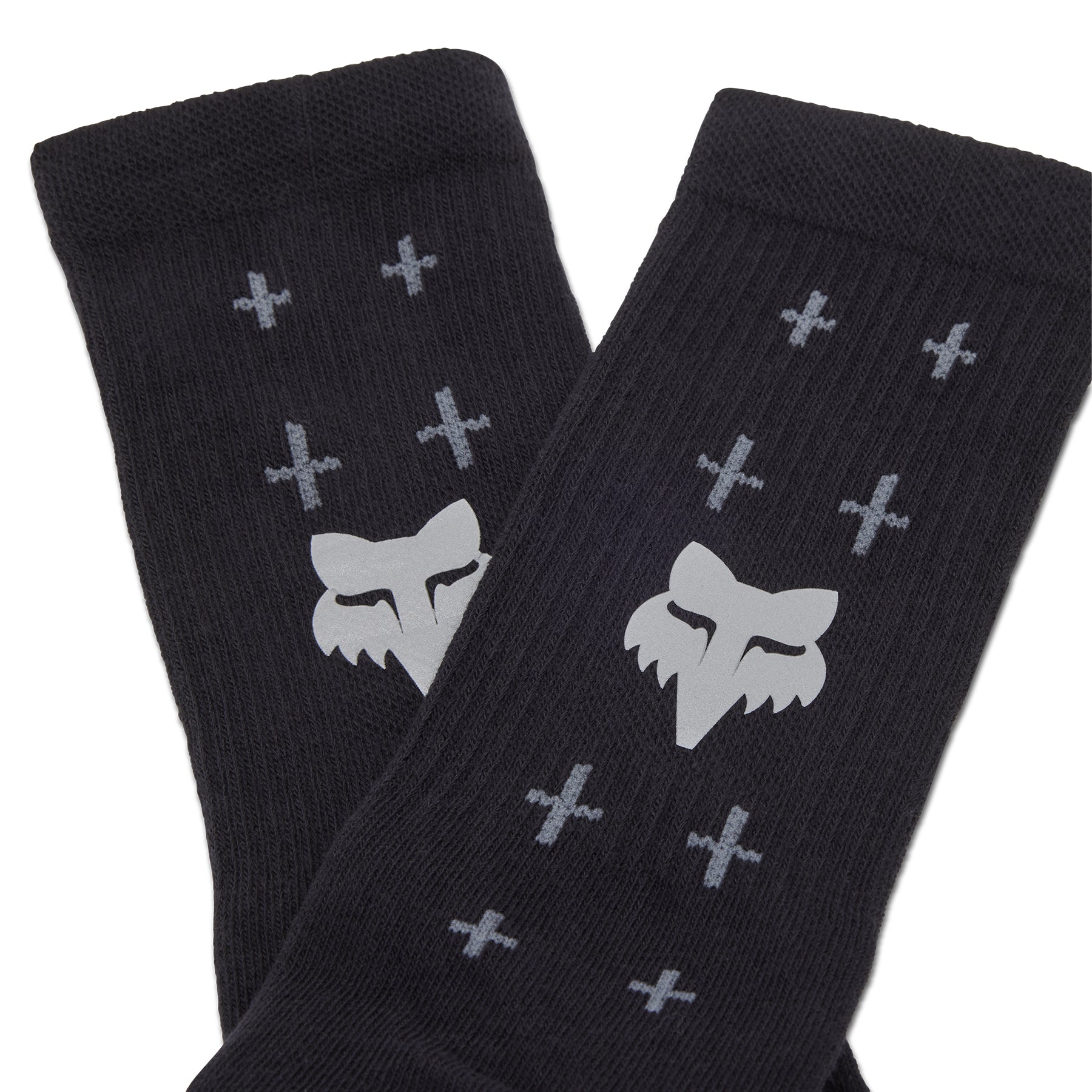 Fox Defend Lunar 8 Inch Socks - S-M - Black - Image 2