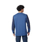 Fox Defend Race Long Sleeve Jersey - L - Indigo - Image 4