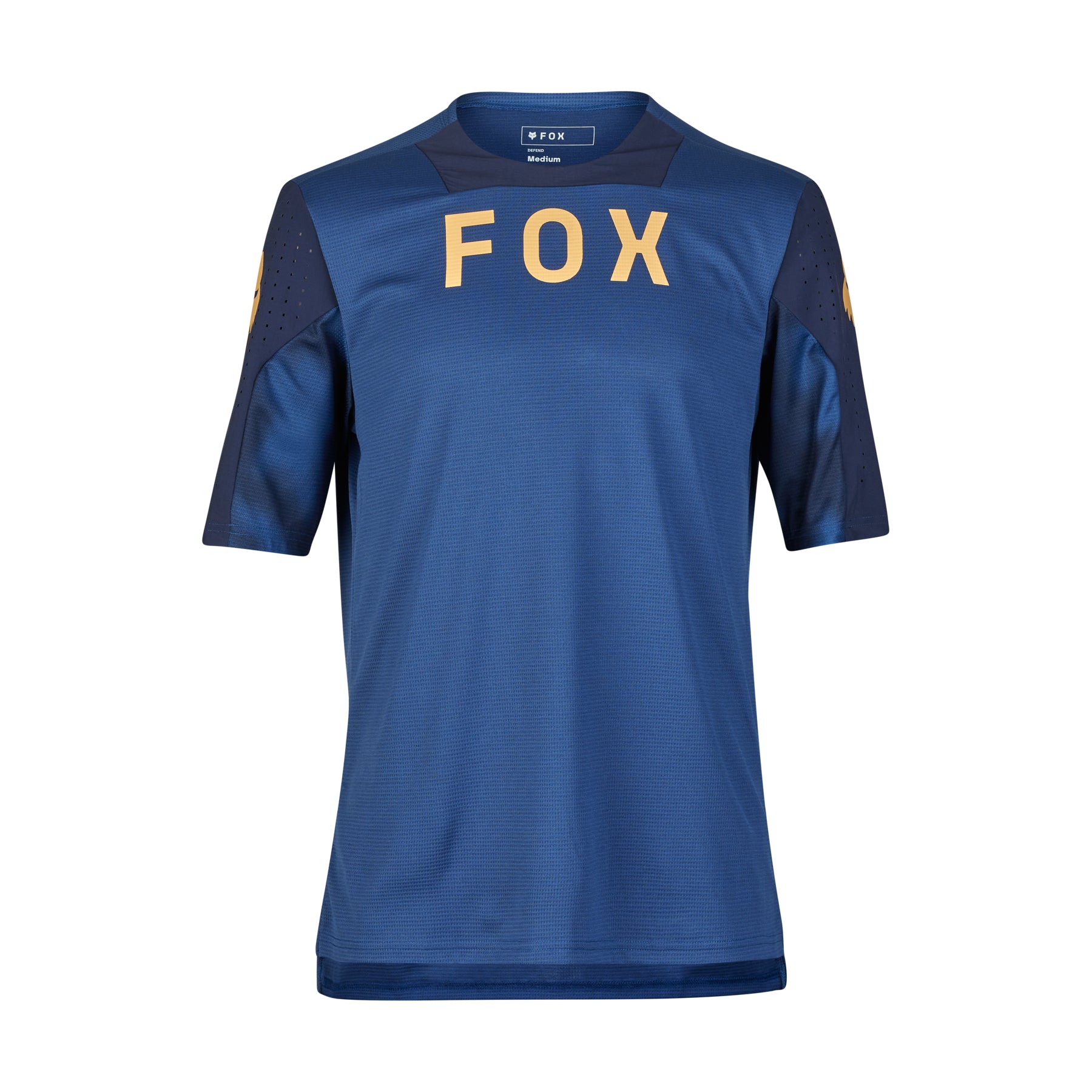 Fox Defend Race Short Sleeve Jersey - M - Indigo - Image 1