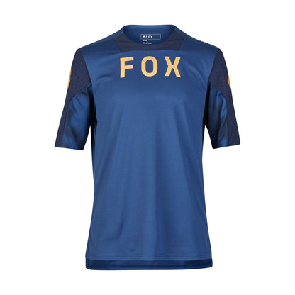 Fox Defend Race Short Sleeve Jersey - M - Indigo - Image 1