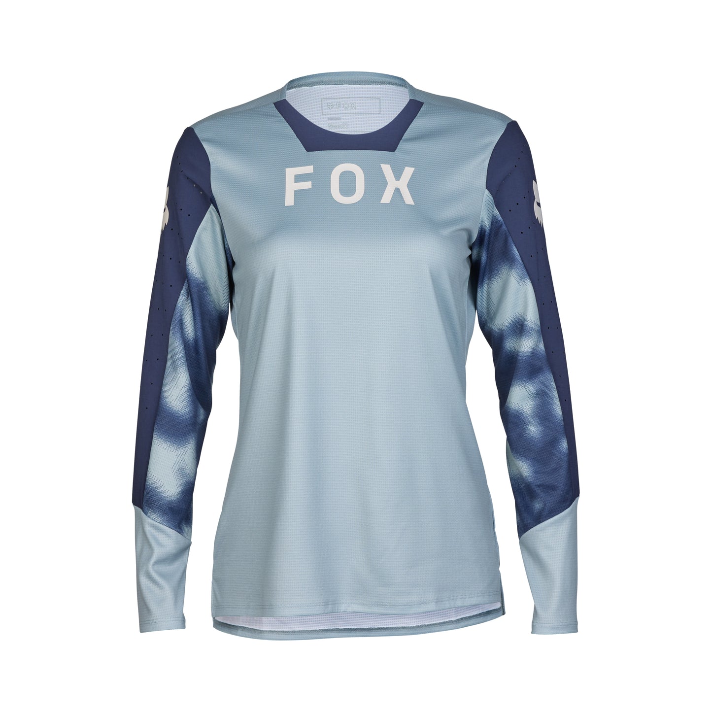 Fox Defend Race Women's Long Sleeve Jersey - L - Gunmetal - Image 1