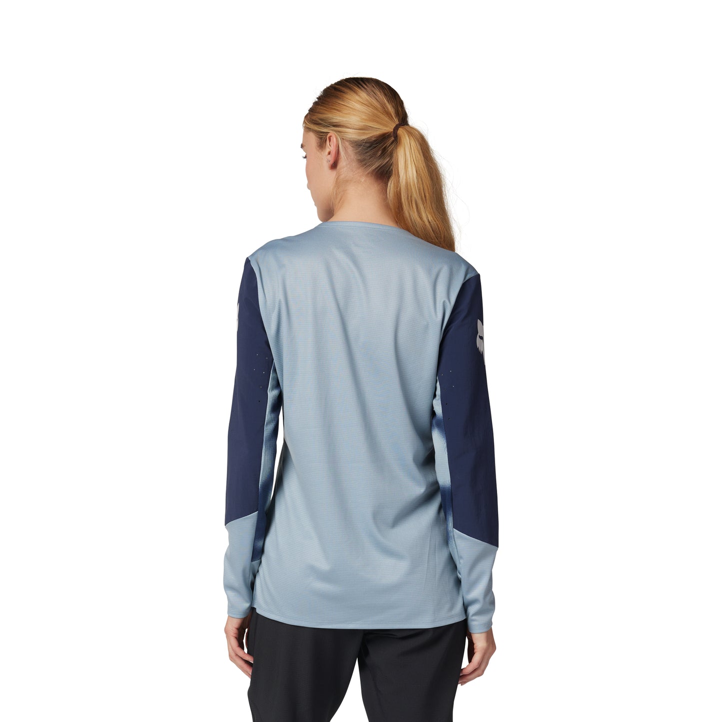 Fox Defend Race Women's Long Sleeve Jersey - M - Gunmetal - Image 4