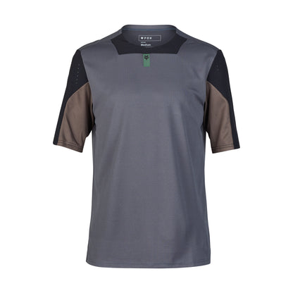 Fox Defend Short Sleeve Jersey - M - Graphite - Image 1