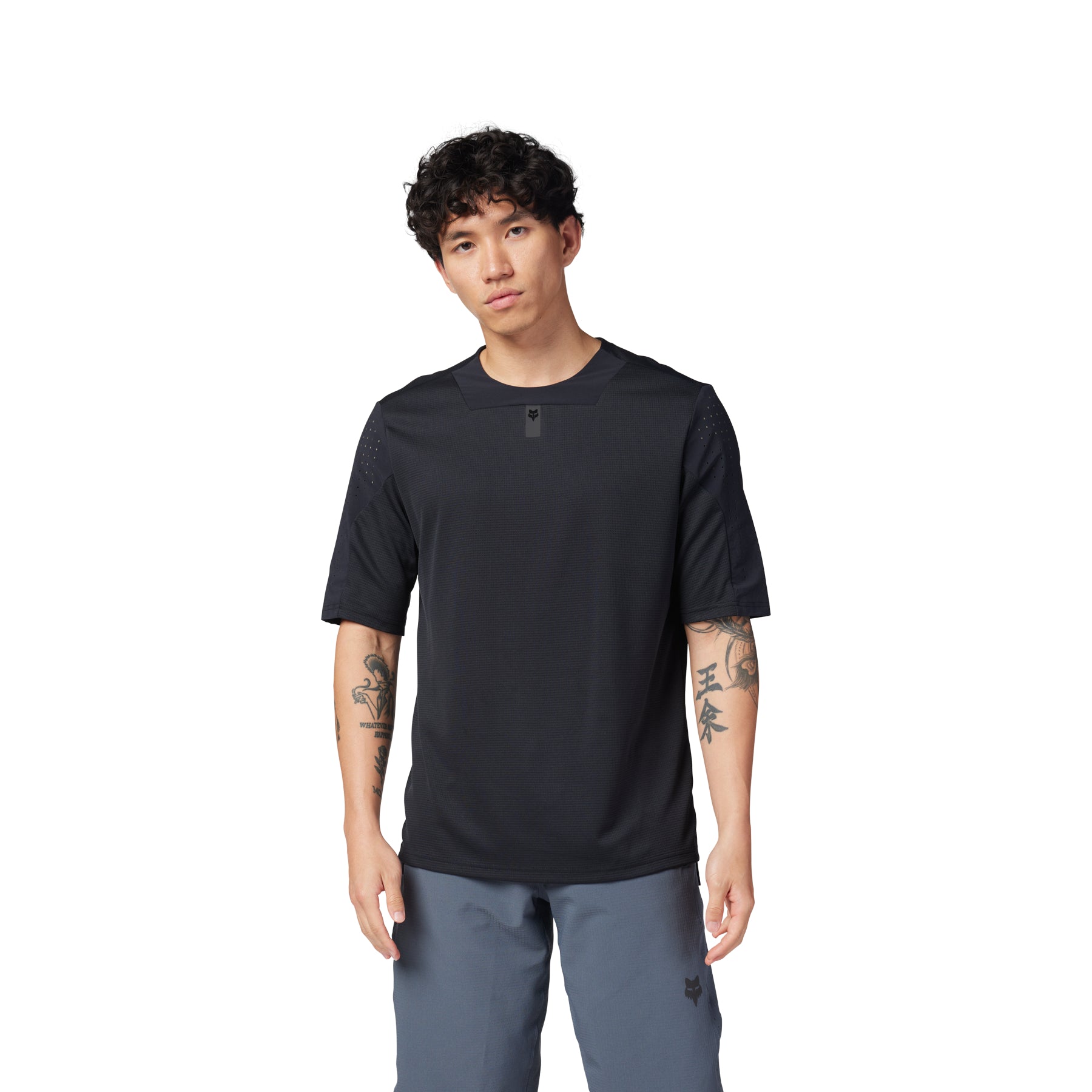 Fox Defend Short Sleeve Jersey - XL - Black - Image 3