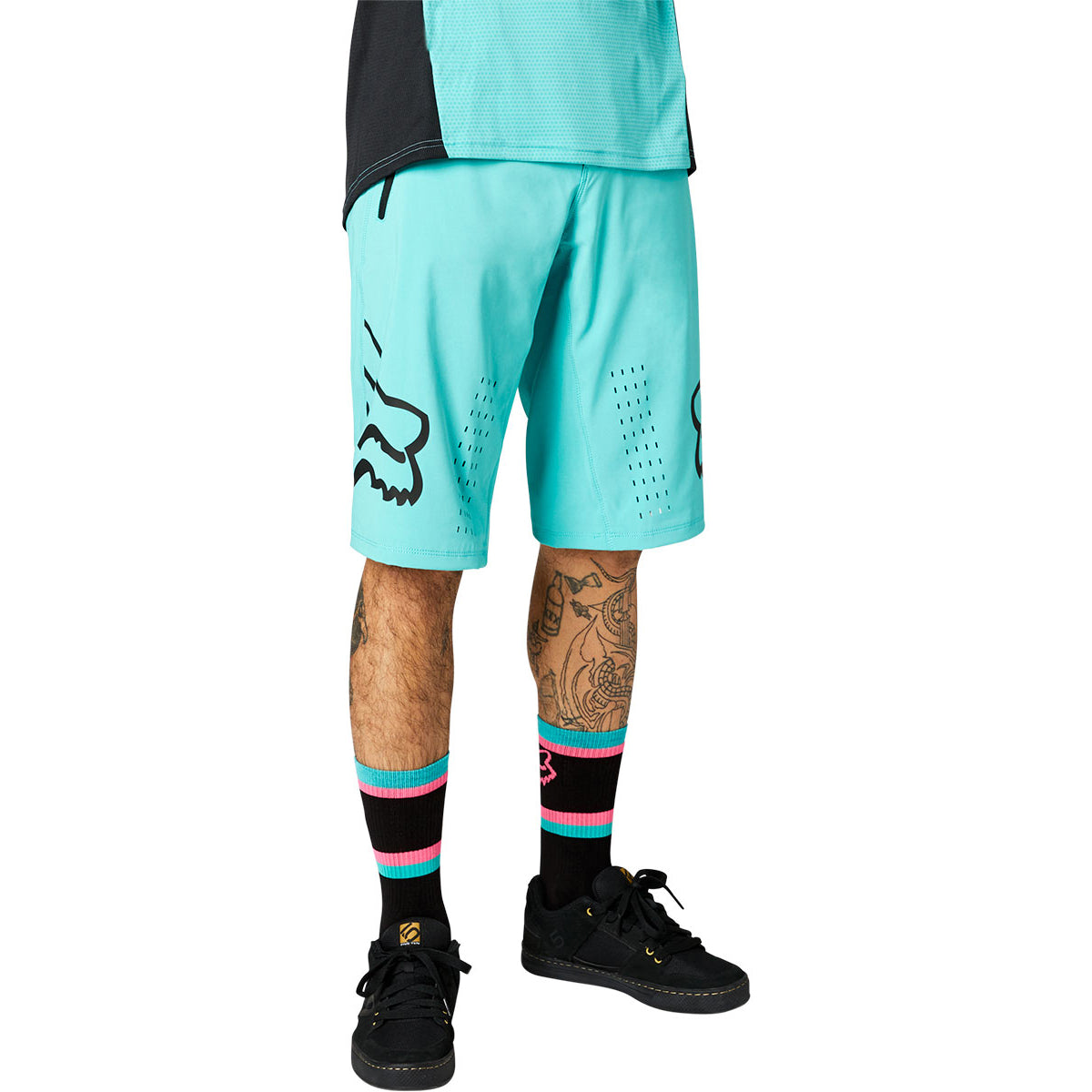 Fox Defend Shorts - 3XL-40 - Bike Park Teal - Image 1