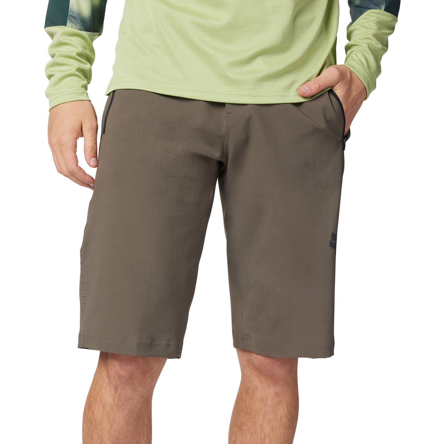 Fox Defend Shorts - XL-36 - Dirt - Image 3