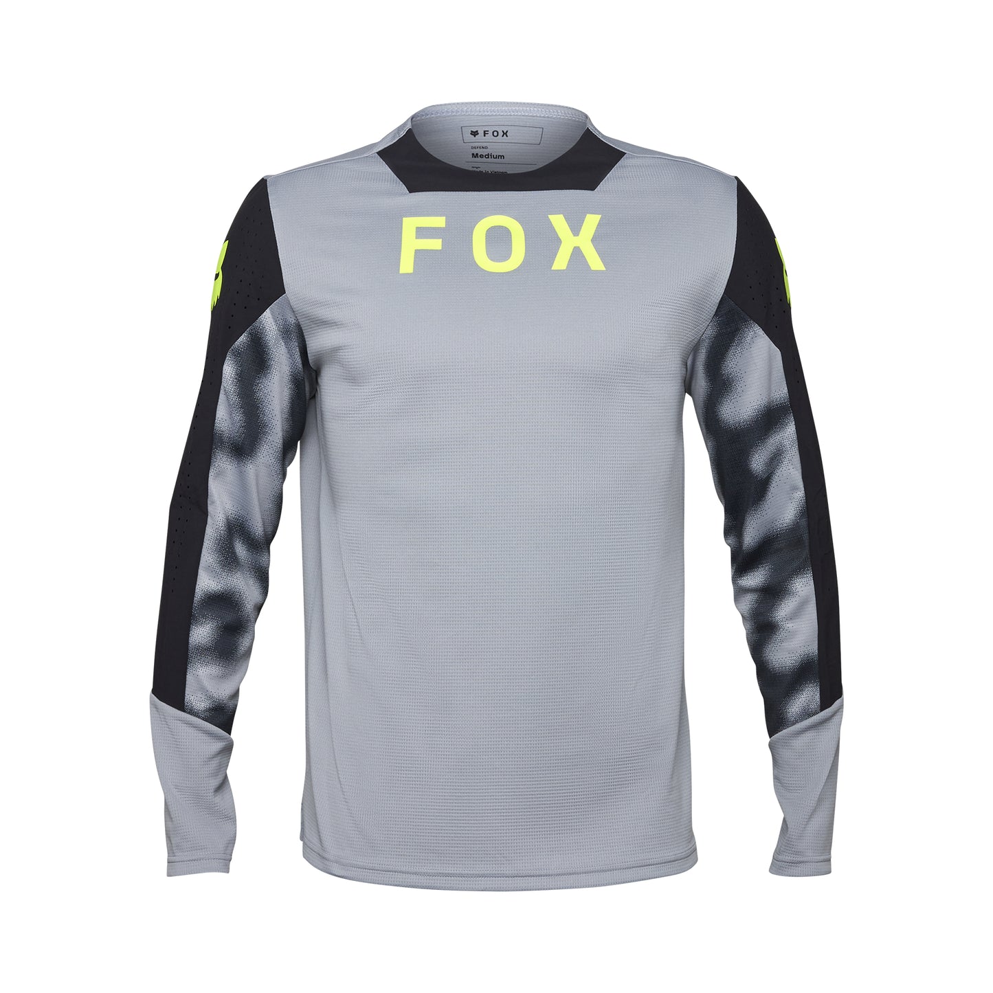 Fox Defend Taunt Long Sleeve Jersey - M - Steel Grey - Image 1
