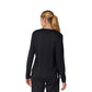 Fox Defend Women's Long Sleeve Jersey - Women's M - Black - Image 4