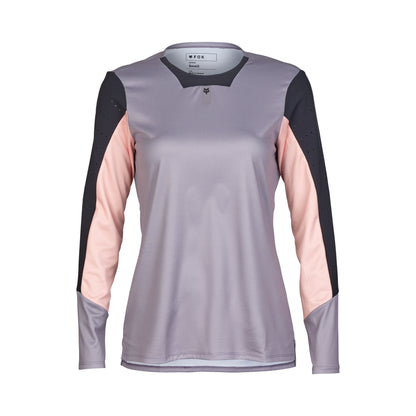 Fox Defend Women's Long Sleeve Jersey - Women's S - STN - Image 1