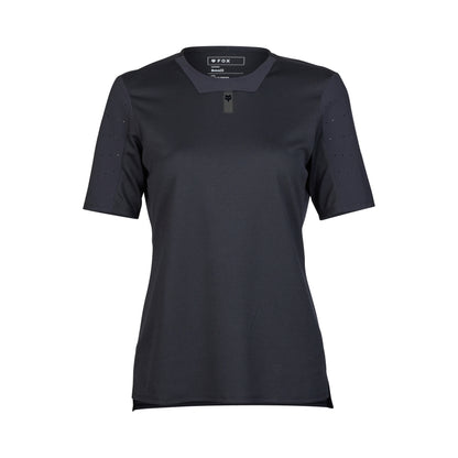 Fox Defend Women's Short Sleeve Jersey - Women's S - Black - Image 1