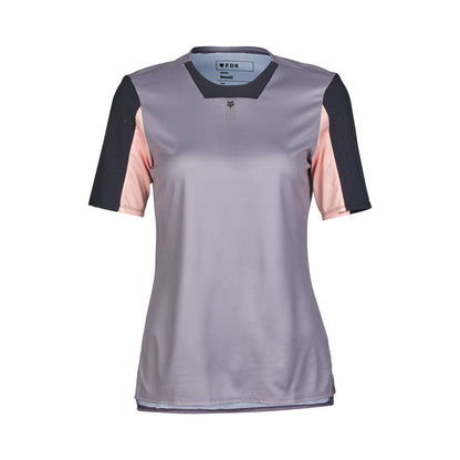 Fox Defend Women's Short Sleeve Jersey - Women's XL - STN - Image 1