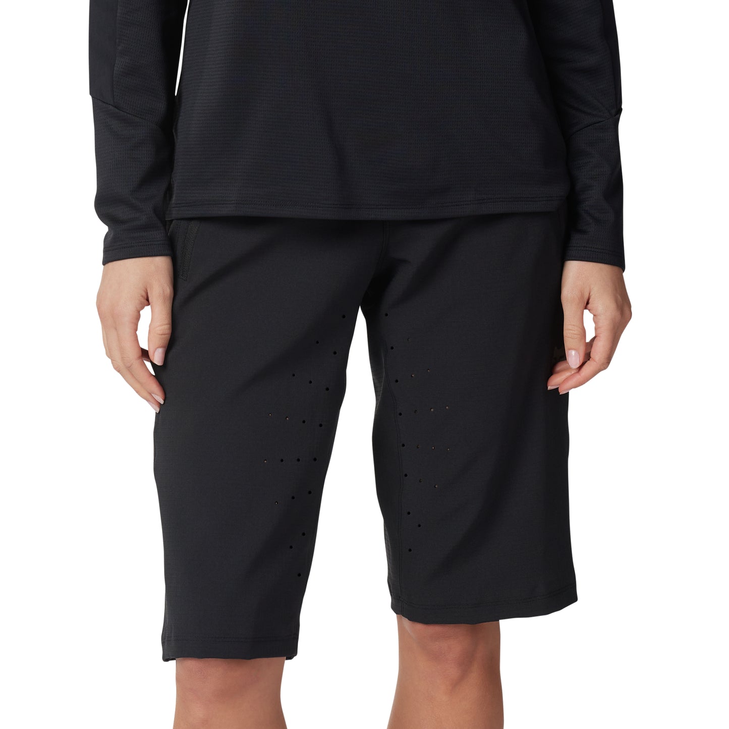 Fox Defend Women's Shorts - Women's 14 - Black - Image 3