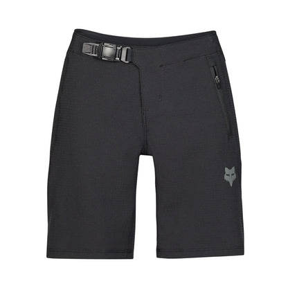 Fox Defend Youth Shorts - Youth L-26 - Black - Image 1