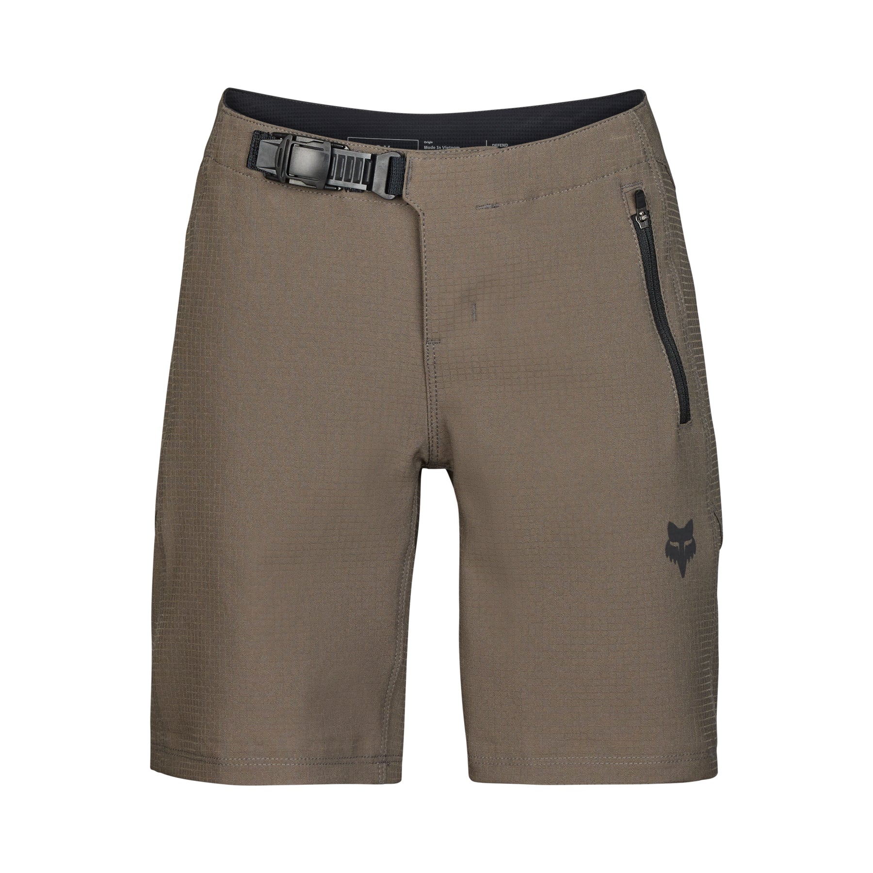 Fox Defend Youth Shorts - Youth L-26 - Dirt - Image 1