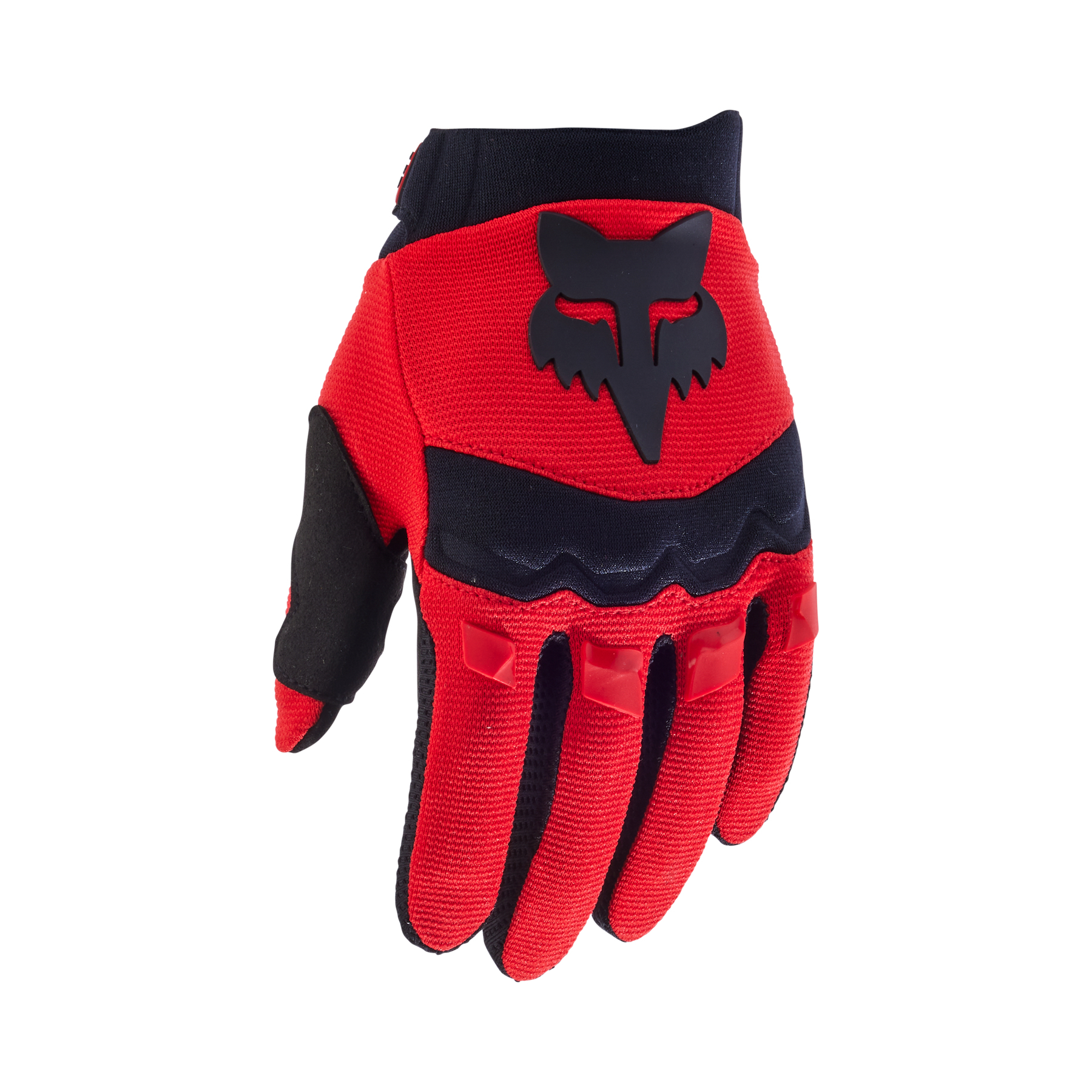 Fox Dirtpaw Youth Gloves - Youth L - Flo Red - Image 1