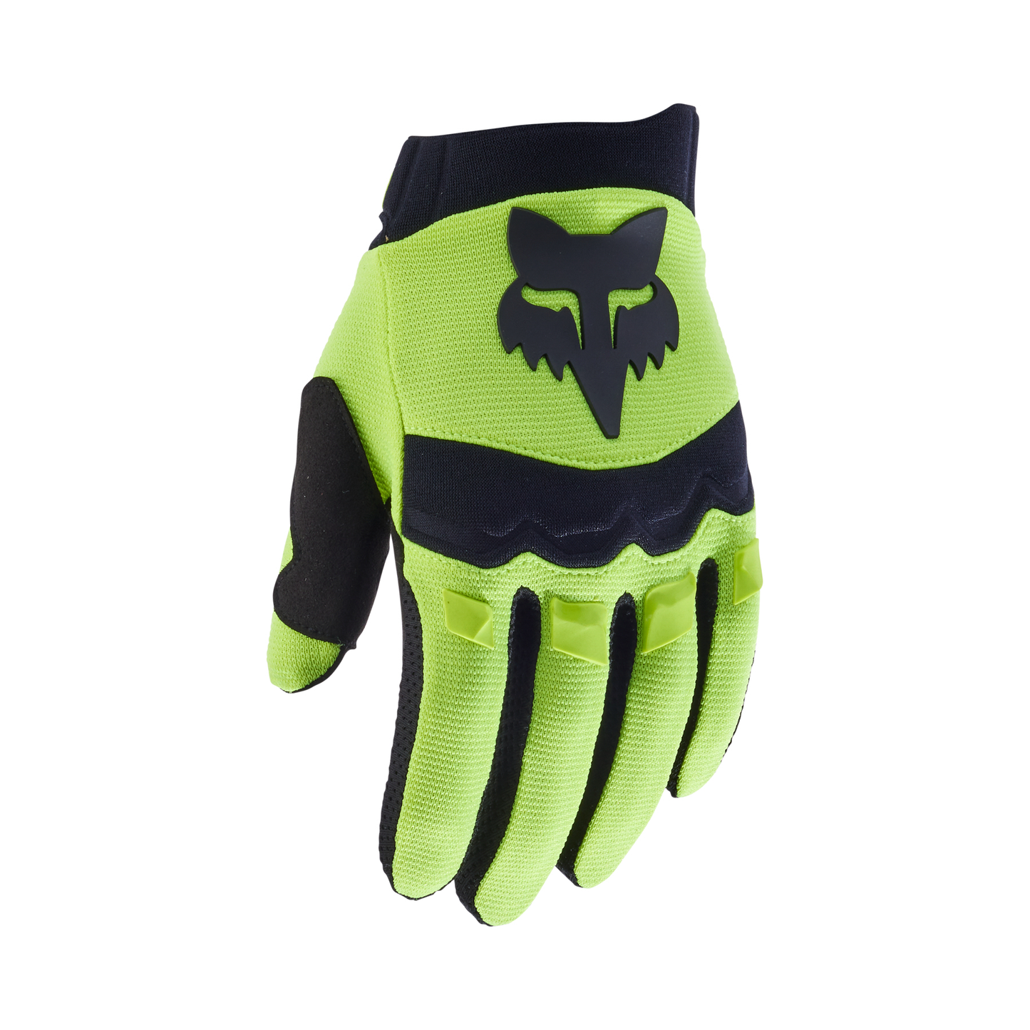 Fox Dirtpaw Youth Gloves - Youth L - Flo Yellow - Image 1