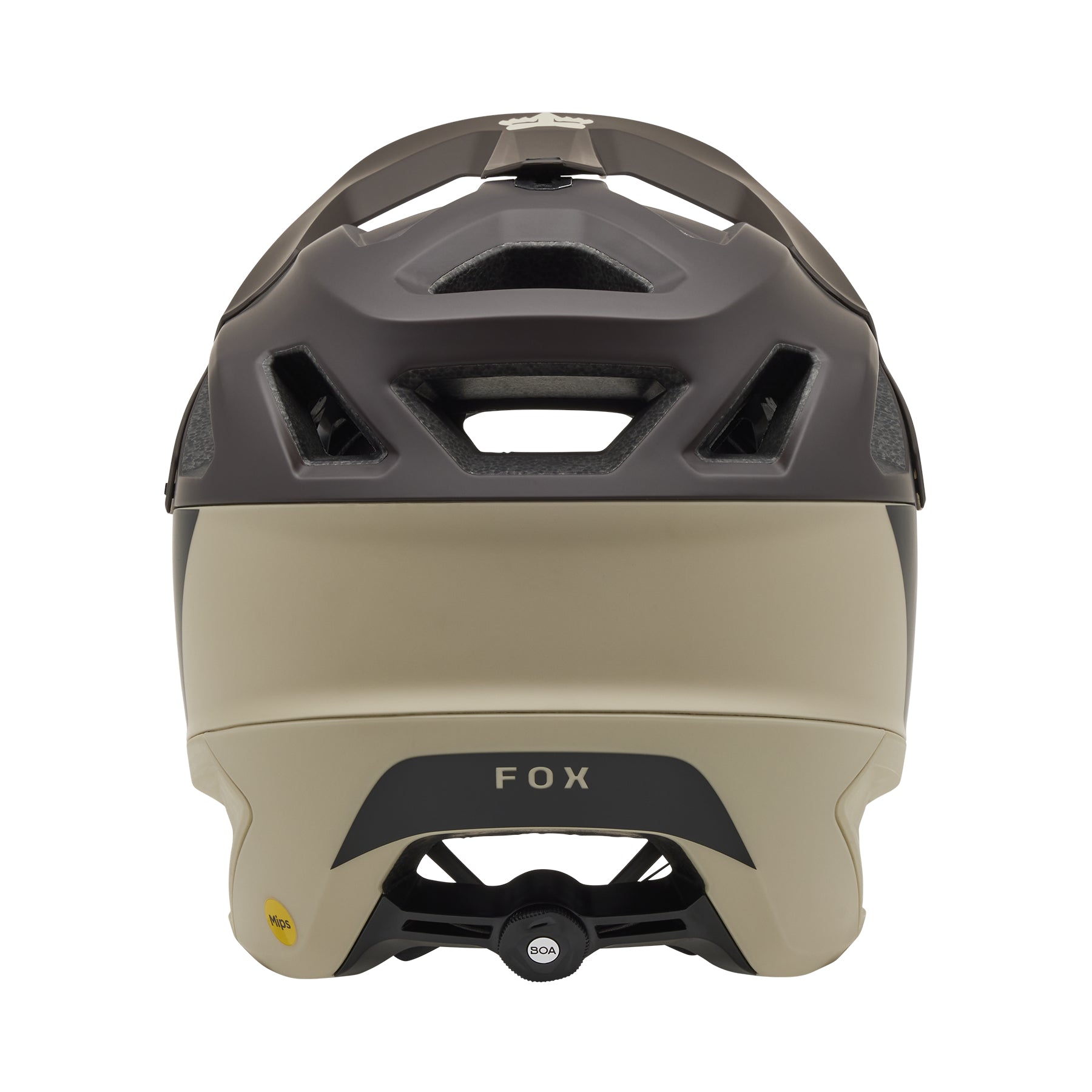Fox Dropframe Pro Helmet - L - Nyf Cream - Image 5