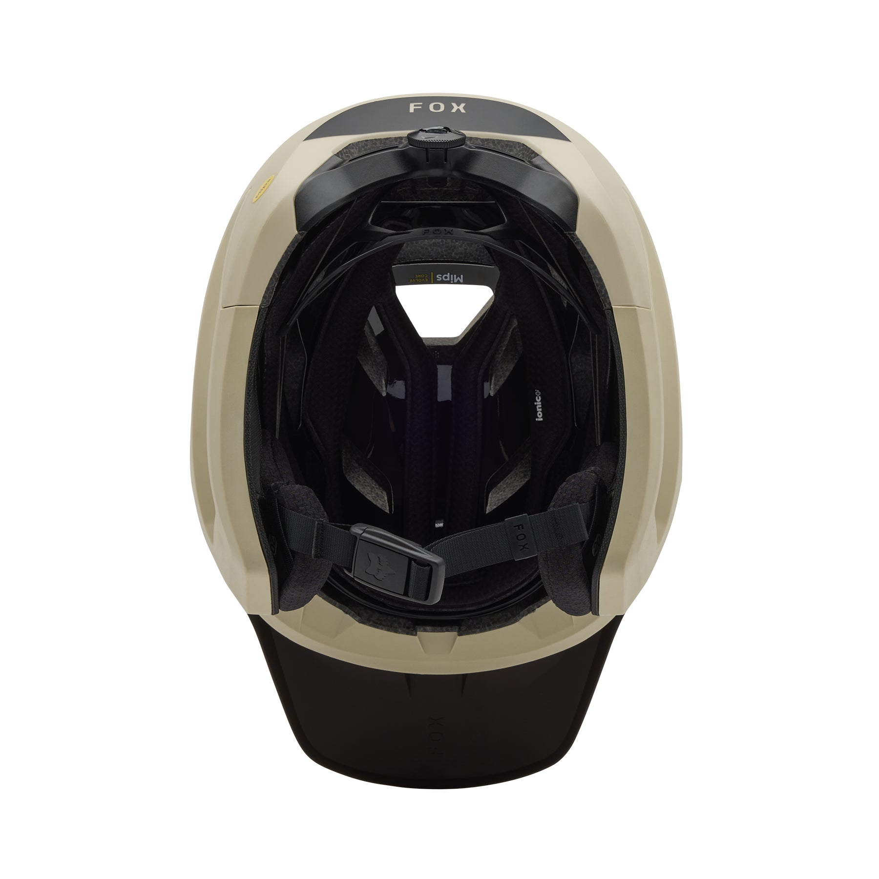 Fox Dropframe Pro Helmet - L - Nyf Cream - Image 6