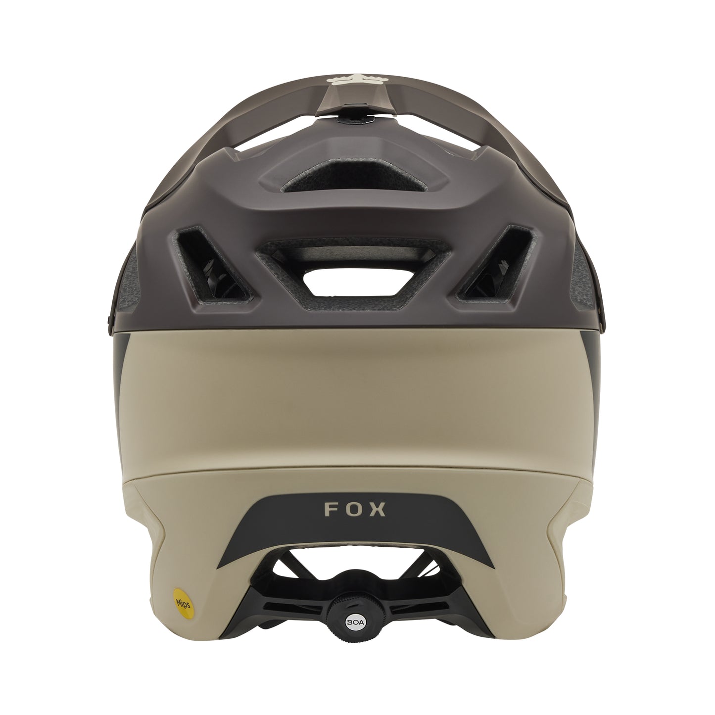 Fox Dropframe Pro Helmet - S - Nyf Cream - Image 5