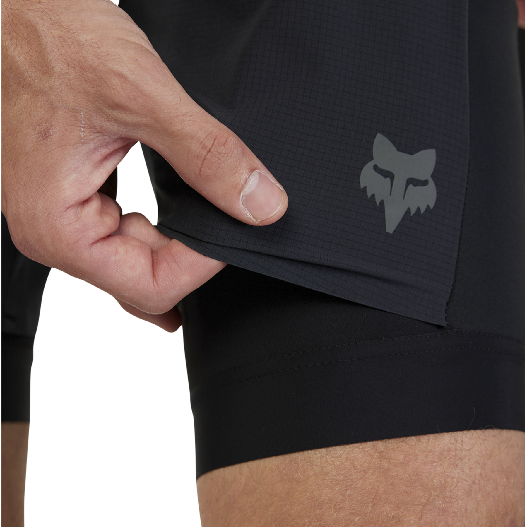 Fox Flexair Ascent Bib Shorts - L - Black - Image 5