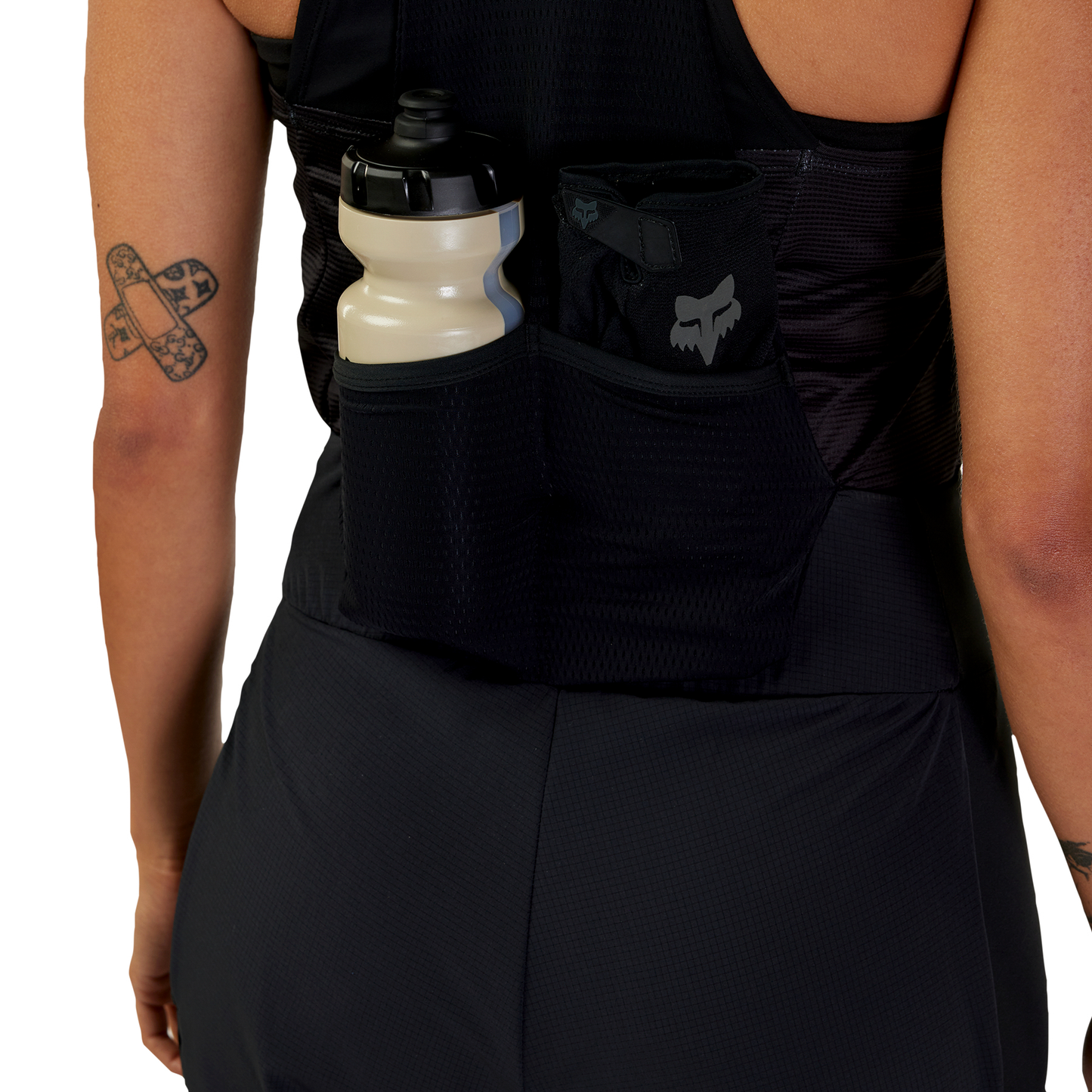 Fox Flexair Ascent Cargo Women's Bib Shorts - Women's M - Black - Image 9