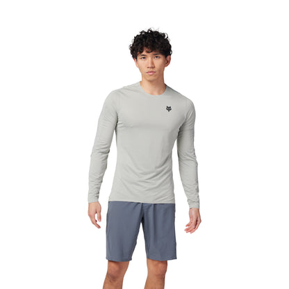Fox Flexair Ascent Long Sleeve Jersey - XL - Grey Vintage - Image 1
