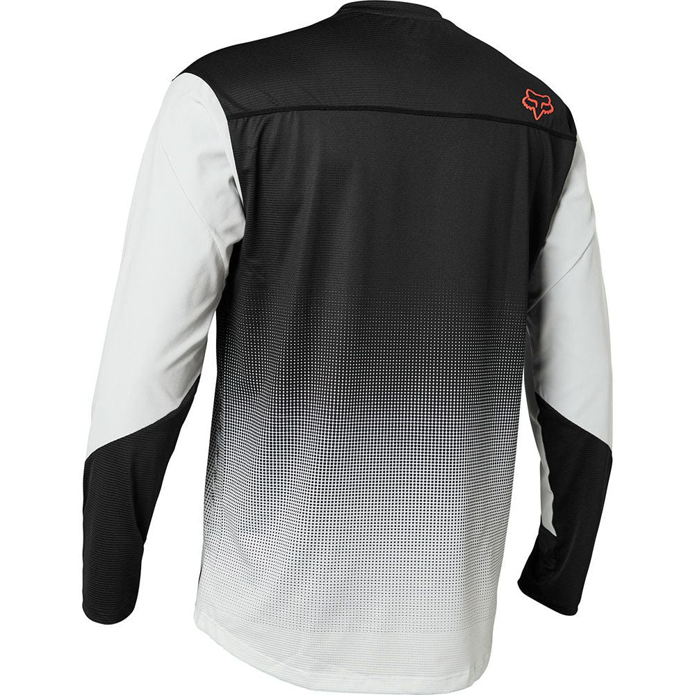 Fox Flexair Long Sleeve Jersey - L - Light Grey - Image 2