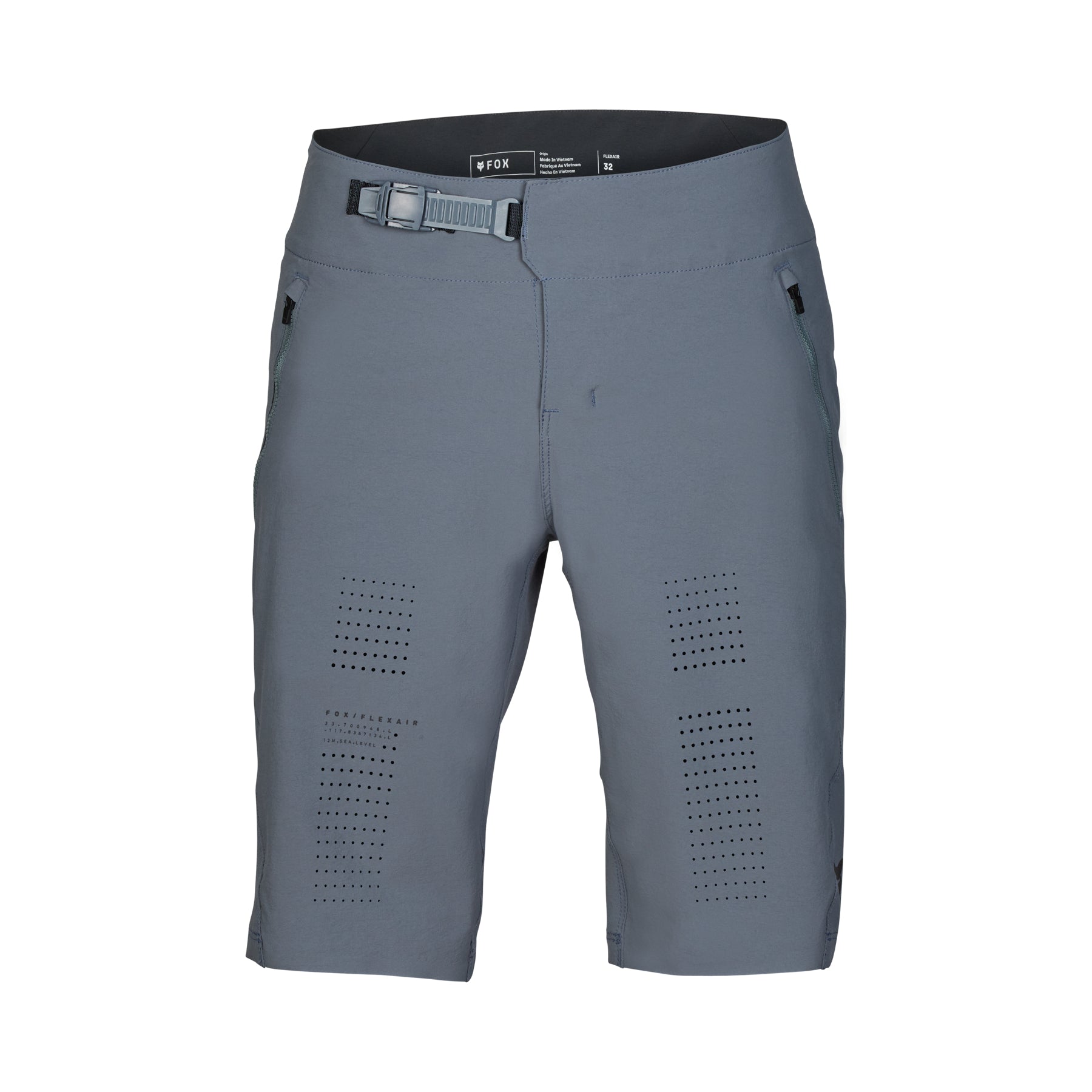 Fox Flexair Shorts With Liner - L-34 - Graphite - Image 1