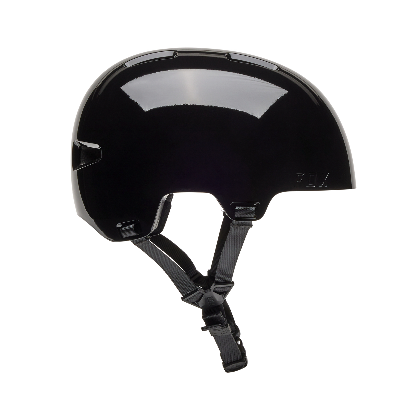 Fox Flight Youth MIPS Helmet - One Size Fits Most - Solid Black - Image 1