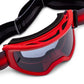 Fox Main Interfere Goggles - One Size Fits Most - Flo Red - Smoke Grey Lens - Image 3
